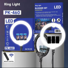 PK 460 LED soft Ring Light with Remote Control