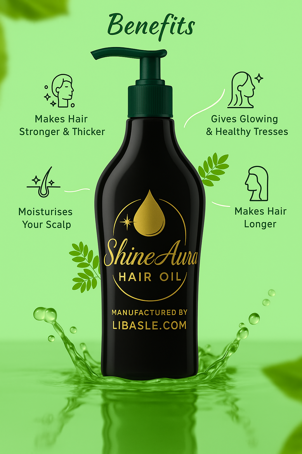 Shine Aura Hair Oil – Chamakte Balon ka Raaz
